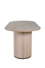 Bianca ovaler Esstisch - white - wash/Furnier - Ovale Esstische - ALVAHOME