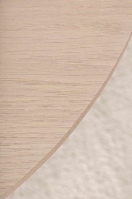 Bianca ovaler Esstisch - white - wash/Furnier - Ovale Esstische - ALVAHOME