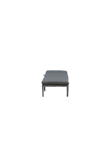 Bilbao Outdoor Sun - Lounge - grau/Weidengeflecht - Outdoor Sun - Lounges - ALVAHOME