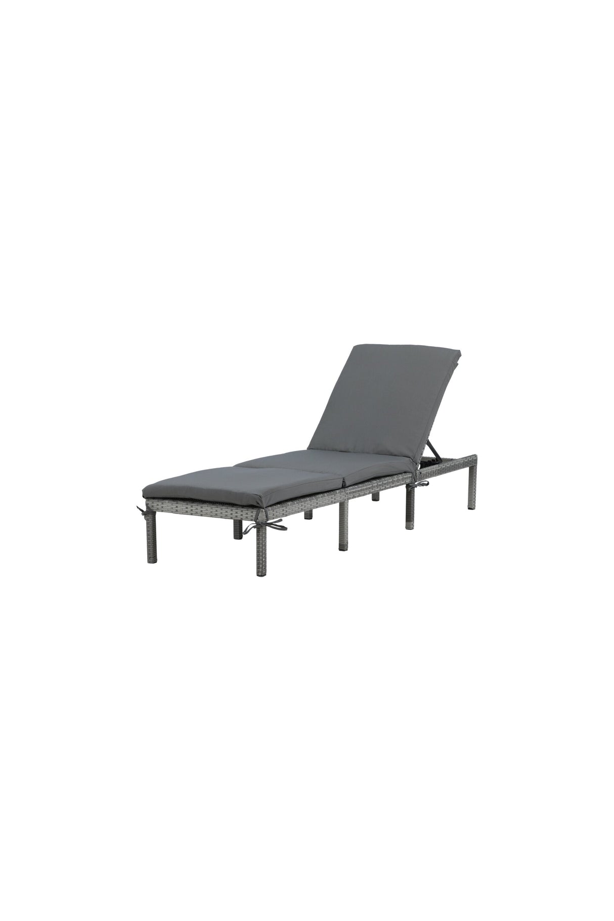 Bilbao Outdoor Sun - Lounge - grau/Weidengeflecht - Outdoor Sun - Lounges - ALVAHOME