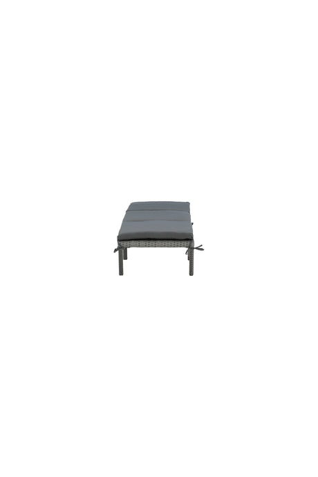 Bilbao Outdoor Sun - Lounge - grau/Weidengeflecht - Outdoor Sun - Lounges - ALVAHOME