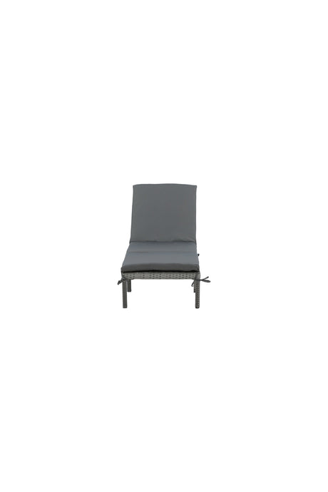 Bilbao Outdoor Sun - Lounge - grau/Weidengeflecht - Outdoor Sun - Lounges - ALVAHOME