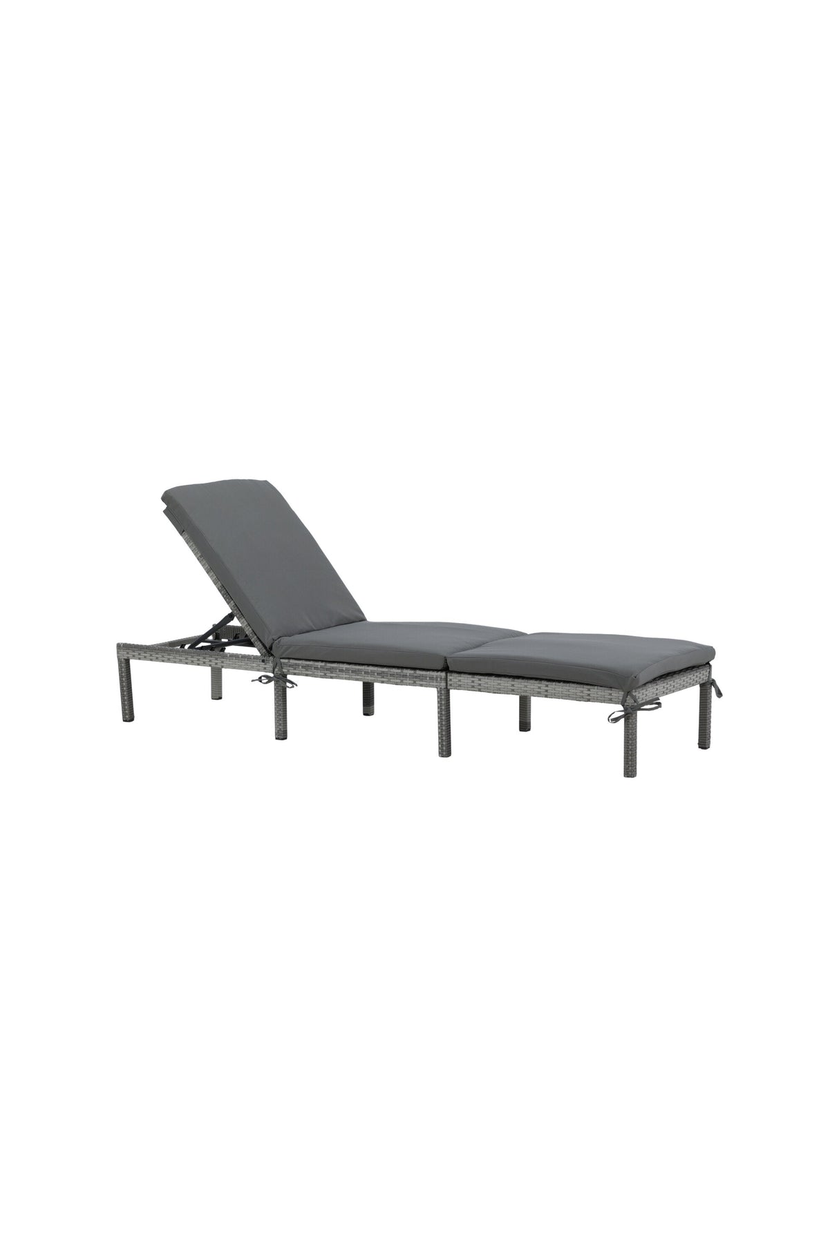 Bilbao Outdoor Sun - Lounge - grau/Weidengeflecht - Outdoor Sun - Lounges - ALVAHOME