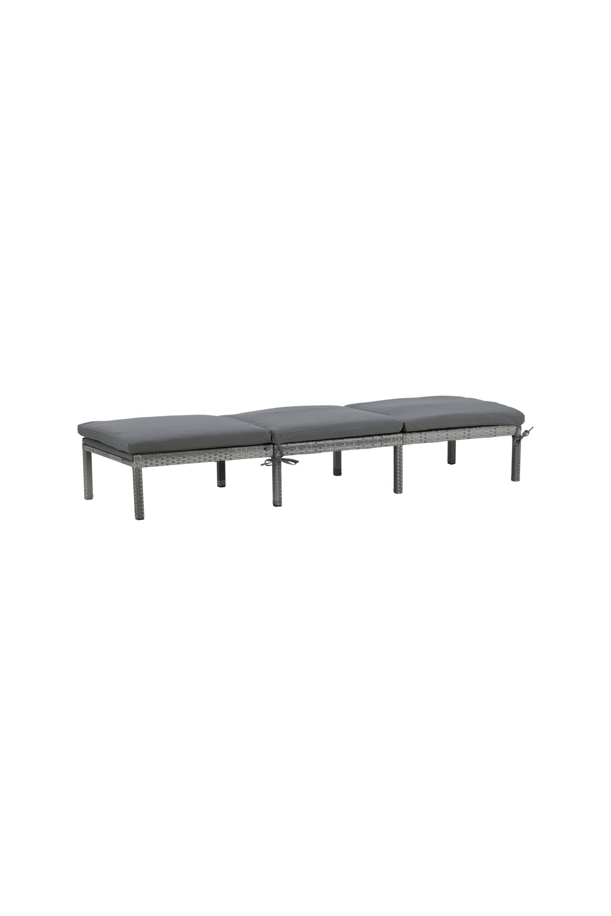 Bilbao Outdoor Sun - Lounge - grau/Weidengeflecht - Outdoor Sun - Lounges - ALVAHOME