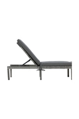 Bilbao Outdoor Sun - Lounge - grau/Weidengeflecht - Outdoor Sun - Lounges - ALVAHOME