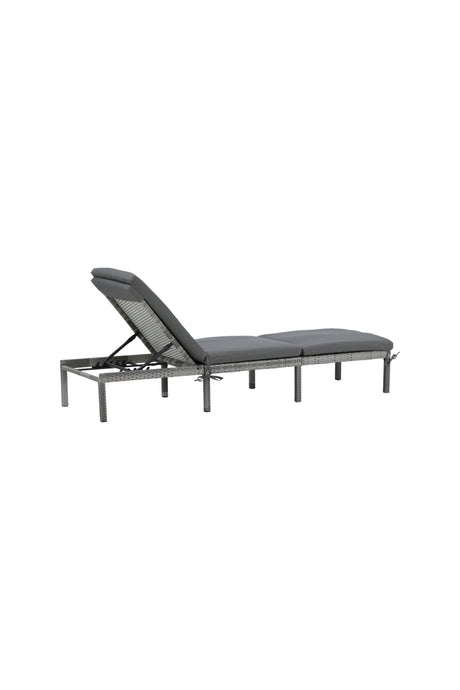 Bilbao Outdoor Sun - Lounge - grau/Weidengeflecht - Outdoor Sun - Lounges - ALVAHOME