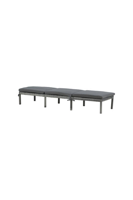 Bilbao Outdoor Sun - Lounge - grau/Weidengeflecht - Outdoor Sun - Lounges - ALVAHOME