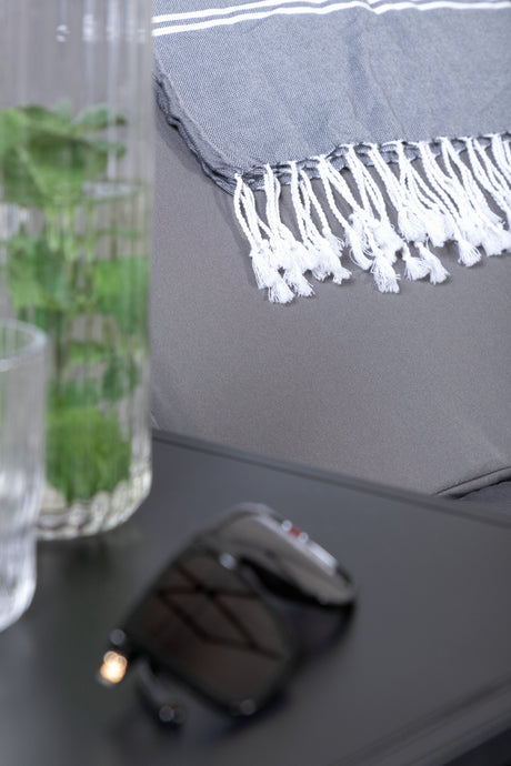 Bilbao Outdoor Sun - Lounge - grau/Weidengeflecht - Outdoor Sun - Lounges - ALVAHOME