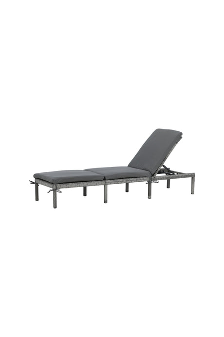 Bilbao Outdoor Sun - Lounge - grau/Weidengeflecht - Outdoor Sun - Lounges - ALVAHOME
