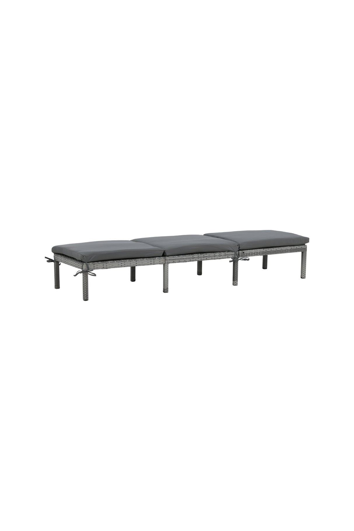 Bilbao Outdoor Sun - Lounge - grau/Weidengeflecht - Outdoor Sun - Lounges - ALVAHOME