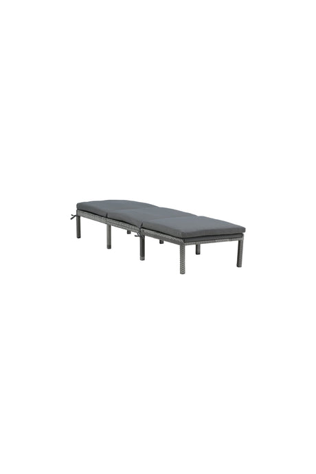 Bilbao Outdoor Sun - Lounge - grau/Weidengeflecht - Outdoor Sun - Lounges - ALVAHOME