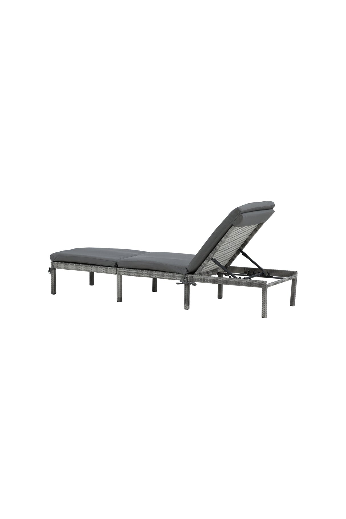 Bilbao Outdoor Sun - Lounge - grau/Weidengeflecht - Outdoor Sun - Lounges - ALVAHOME
