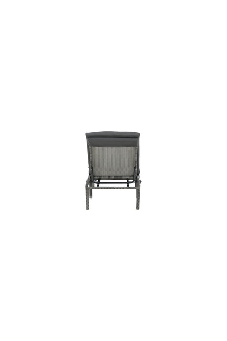 Bilbao Outdoor Sun - Lounge - grau/Weidengeflecht - Outdoor Sun - Lounges - ALVAHOME