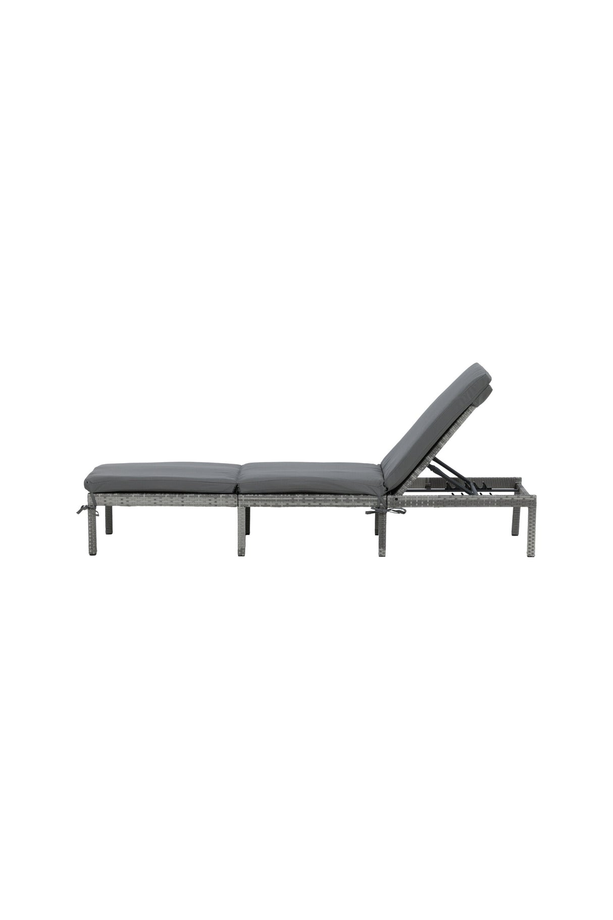 Bilbao Outdoor Sun - Lounge - grau/Weidengeflecht - Outdoor Sun - Lounges - ALVAHOME