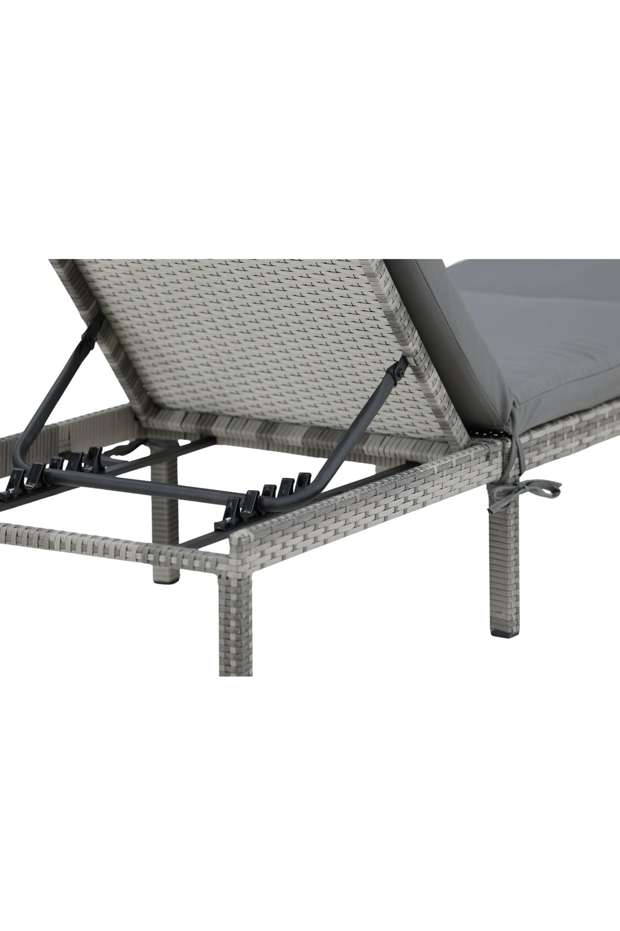 Bilbao Outdoor Sun - Lounge - grau/Weidengeflecht - Outdoor Sun - Lounges - ALVAHOME