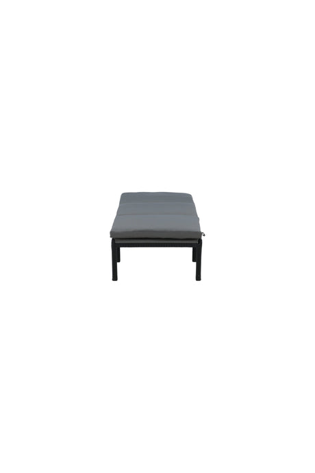 Bilbao Outdoor Sun - Lounge - schwarz/Weidengeflecht - Outdoor Sun - Lounges - ALVAHOME