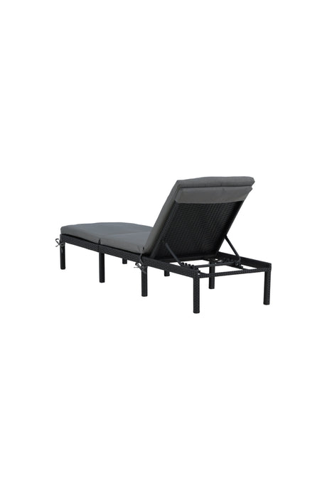 Bilbao Outdoor Sun - Lounge - schwarz/Weidengeflecht - Outdoor Sun - Lounges - ALVAHOME