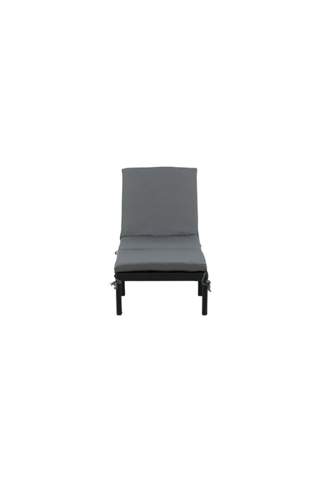Bilbao Outdoor Sun - Lounge - schwarz/Weidengeflecht - Outdoor Sun - Lounges - ALVAHOME