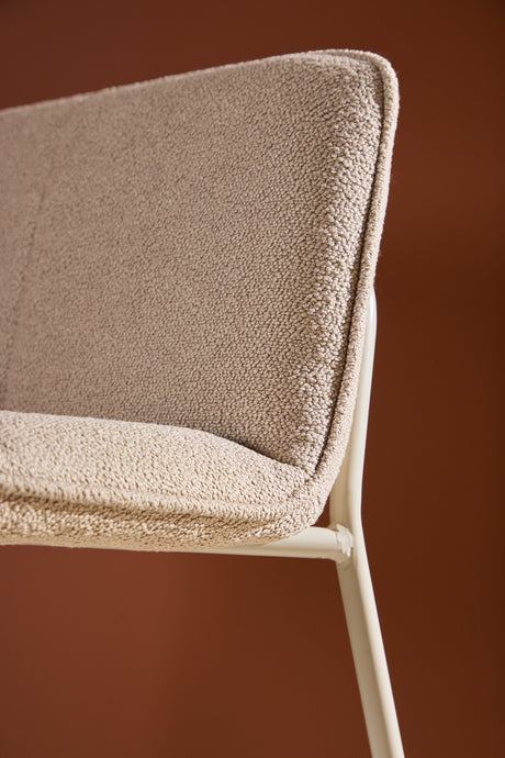 Bisbee Barhocker - beige/Bouclé - Barhocker - ALVAHOME