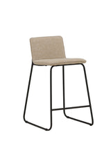 Bisbee Barhocker - beige/Stahl - Barhocker - ALVAHOME