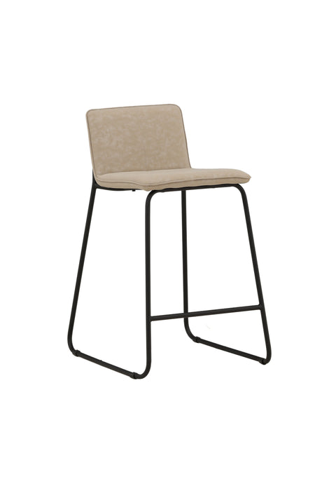 Bisbee Barhocker - beige/Stahl - Barhocker - ALVAHOME