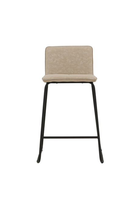 Bisbee Barhocker - beige/Stahl - Barhocker - ALVAHOME
