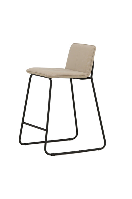 Bisbee Barhocker - beige/Stahl - Barhocker - ALVAHOME