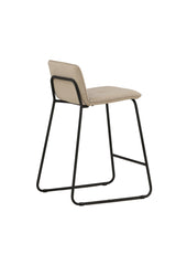 Bisbee Barhocker - beige/Stahl - Barhocker - ALVAHOME
