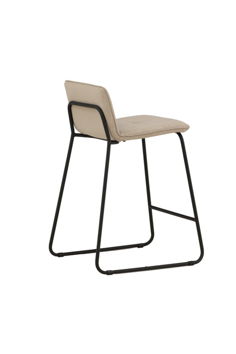 Bisbee Barhocker - beige/Stahl - Barhocker - ALVAHOME