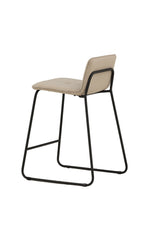 Bisbee Barhocker - beige/Stahl - Barhocker - ALVAHOME