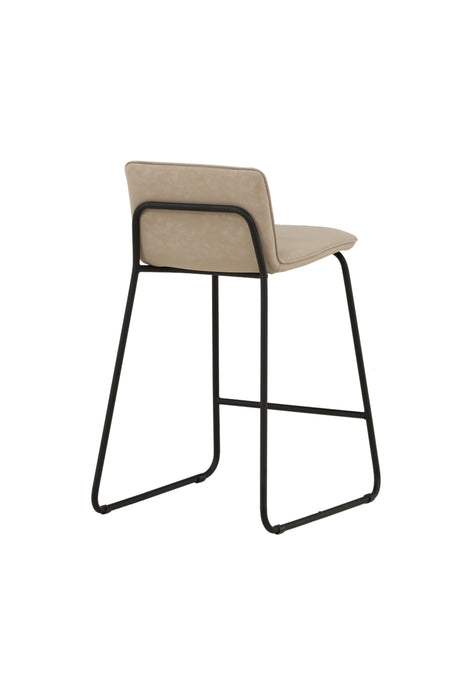 Bisbee Barhocker - beige/Stahl - Barhocker - ALVAHOME