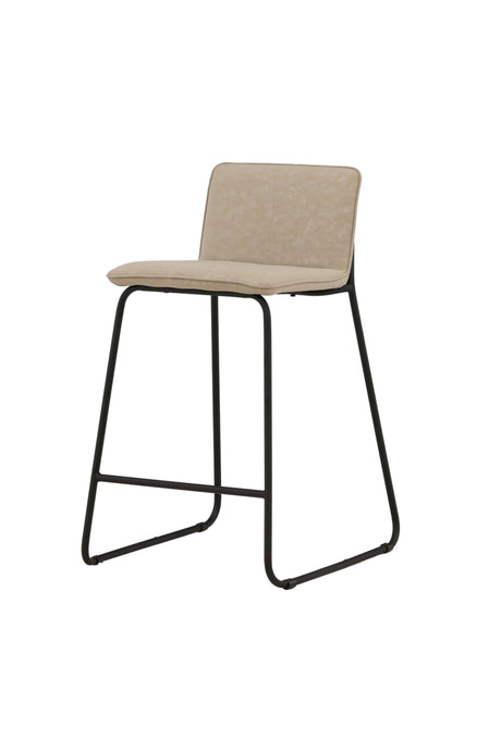 Bisbee Barhocker - beige/Stahl - Barhocker - ALVAHOME