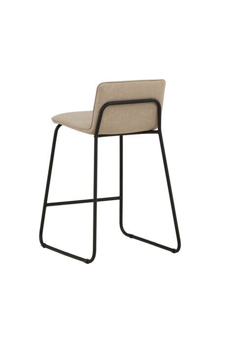 Bisbee Barhocker - beige/Stahl - Barhocker - ALVAHOME