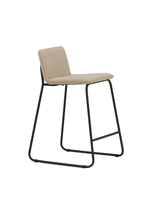 Bisbee Barhocker - beige/Stahl - Barhocker - ALVAHOME