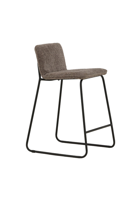 Bisbee Barhocker - dunkelgrau/Stahl - Barhocker - ALVAHOME
