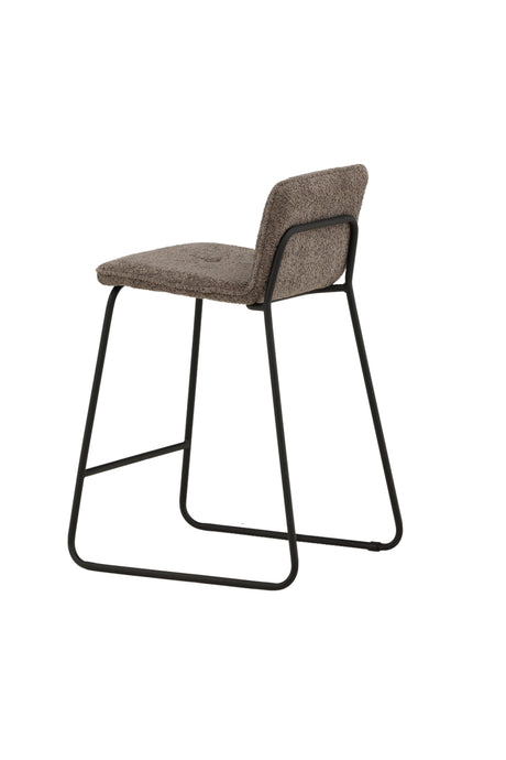 Bisbee Barhocker - dunkelgrau/Stahl - Barhocker - ALVAHOME