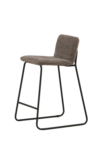 Bisbee Barhocker - dunkelgrau/Stahl - Barhocker - ALVAHOME