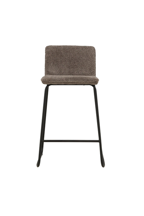 Bisbee Barhocker - dunkelgrau/Stahl - Barhocker - ALVAHOME