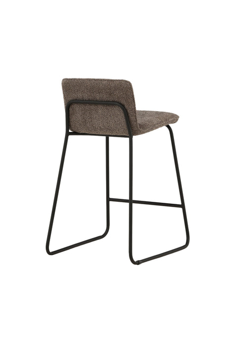 Bisbee Barhocker - dunkelgrau/Stahl - Barhocker - ALVAHOME