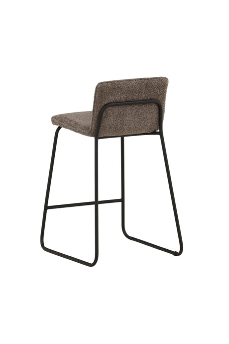Bisbee Barhocker - dunkelgrau/Stahl - Barhocker - ALVAHOME