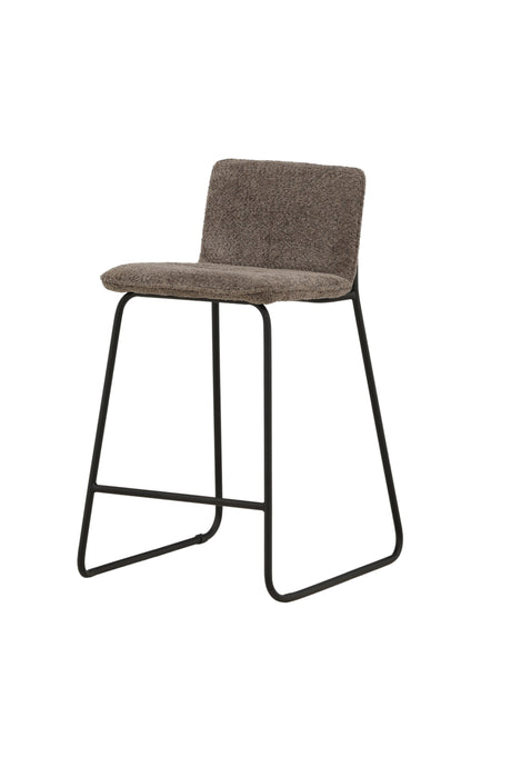 Bisbee Barhocker - dunkelgrau/Stahl - Barhocker - ALVAHOME