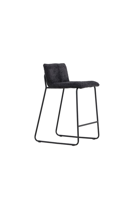 Bisbee Barhocker - schwarz/Bouclé - Barhocker - ALVAHOME