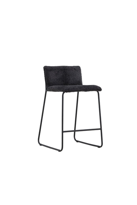 Bisbee Barhocker - schwarz/Bouclé - Barhocker - ALVAHOME