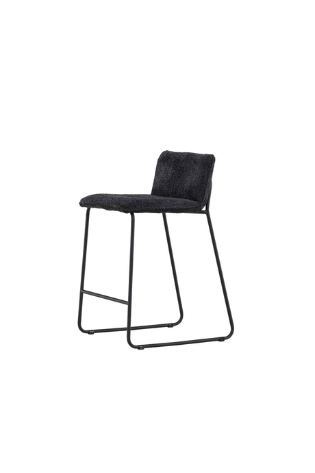 Bisbee Barhocker - schwarz/Bouclé - Barhocker - ALVAHOME