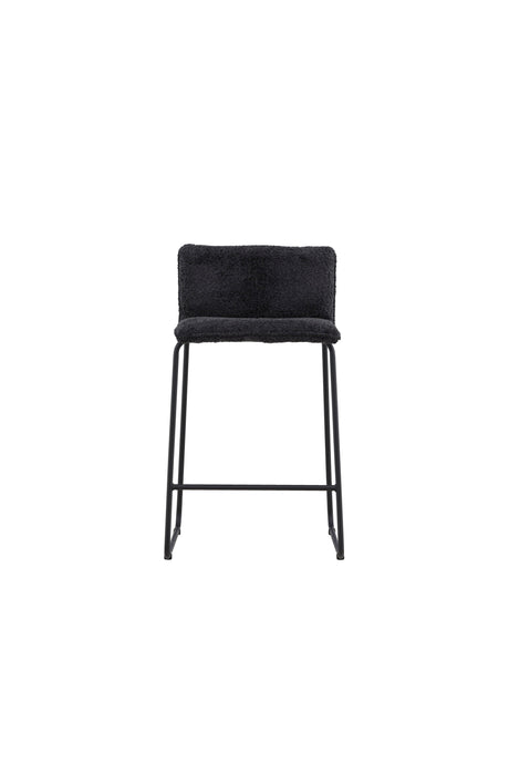 Bisbee Barhocker - schwarz/Bouclé - Barhocker - ALVAHOME