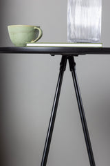 Bistro Bartisch - schwarz/Stahl - Bartische - ALVAHOME