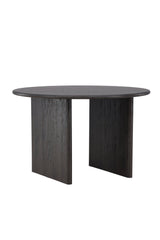 Björholmen runder Esstisch - schwarz/MDF - Runde Esstische - ALVAHOME