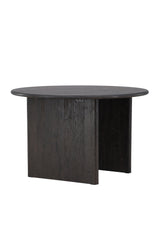 Björholmen runder Esstisch - schwarz/MDF - Runde Esstische - ALVAHOME