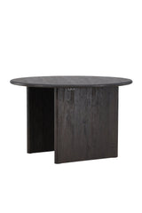 Björholmen runder Esstisch - schwarz/MDF - Runde Esstische - ALVAHOME