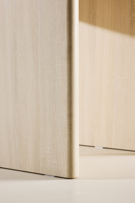 Björholmen runder Esstisch - white - wash/MDF - Runde Esstische - ALVAHOME
